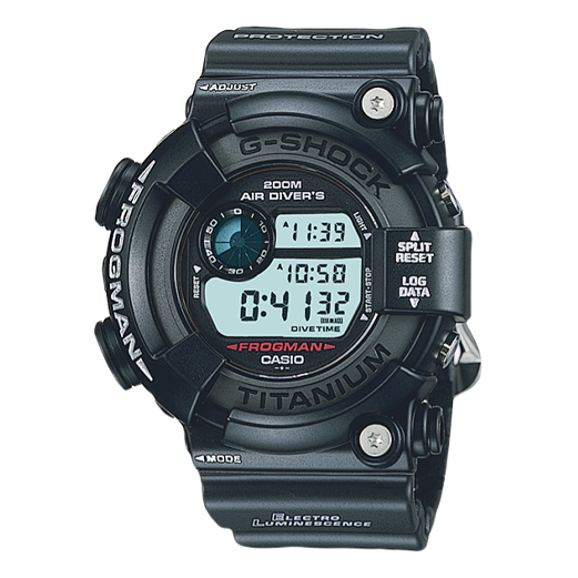 CASIO G-Shock Frogman 'Black' DW-8200Z-1T