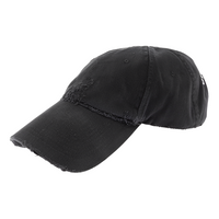 Balenciaga Dog Bite Cap 'Black Faded' 744301410B21071
