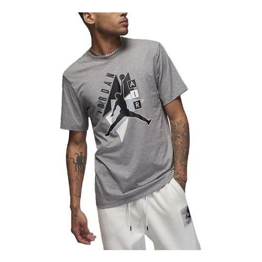 Air Jordan Brand Jumpman Logo T-Shirt 'Carbon Heather' FD7031-091
