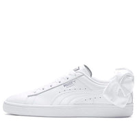 (WMNS) PUMA Basket Heart Bow Satin Sneakers 369647-03