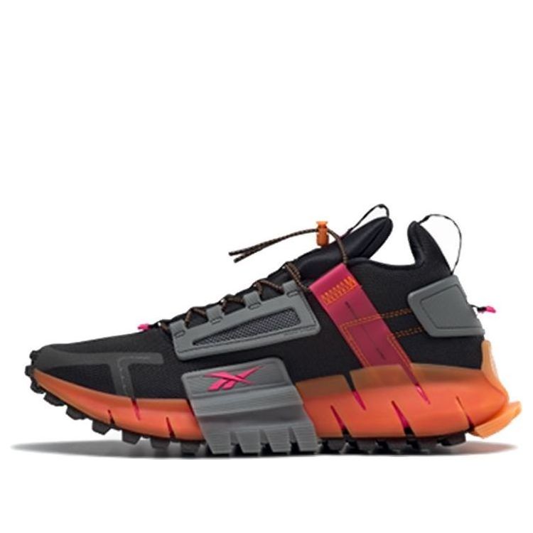 Reebok Zig Kinetica Edge 'Black High Vis Orange' FU8182