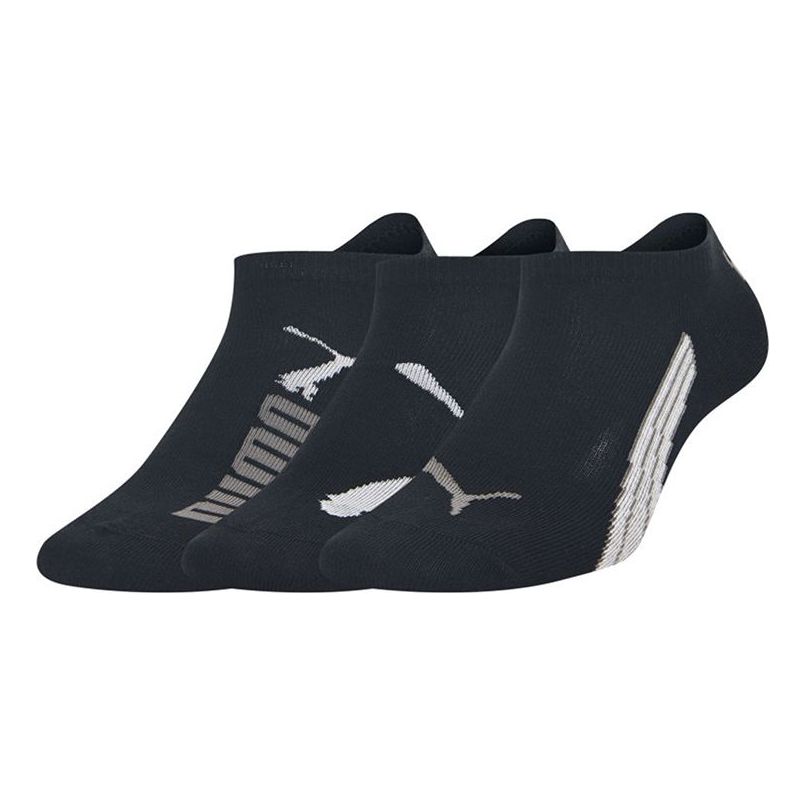 PUMA Sneaker Socks 3 Pack 'Black White' 907880-02