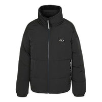 (WMNS) Skechers SKX Reversible Down Jacket 'Black Grey Purple' P421W003