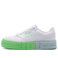 (WMNS) PUMA Cali Court Beach Days 'White Green' 393767-02