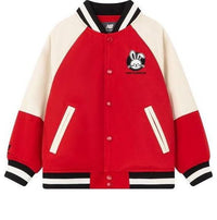 (GS) New Balance Graphic Print Sport Baseball Coat 'Red' ND7QD1A013-RD