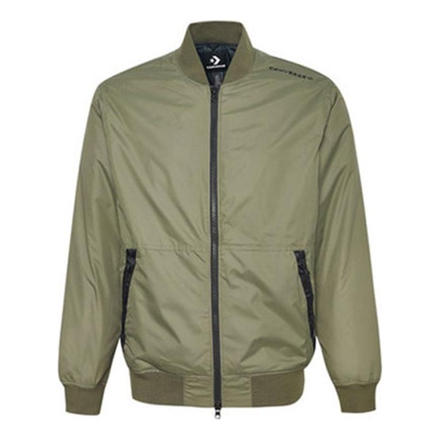 Converse Utility Bomber Jacket Asia Sizing 'Olive Green' 10018368-A02
