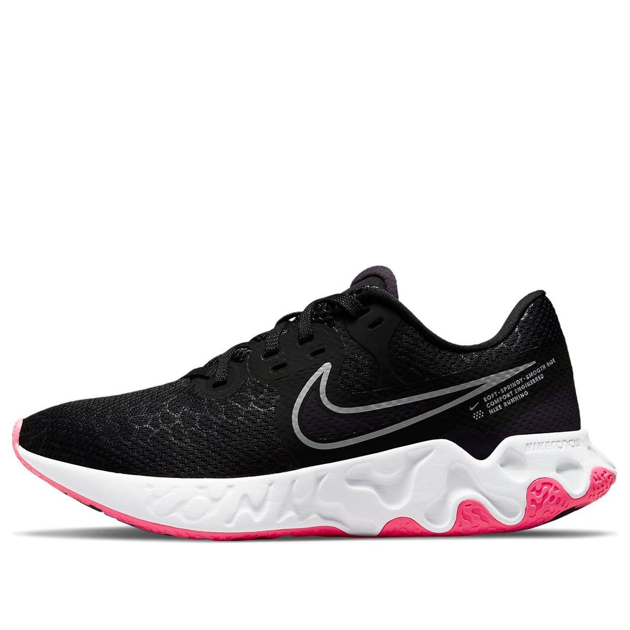 (WMNS) Nike Renew Ride 2 'Black Hyper Pink' CU3508-002