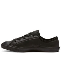 (WMNS) Converse Chuck Taylor All Star Dainty Leather Low Top Black Samurai 564986C