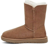 (WMNS) UGG Bailey Zip Short Fleece Lined Brown 1112480-CHE
