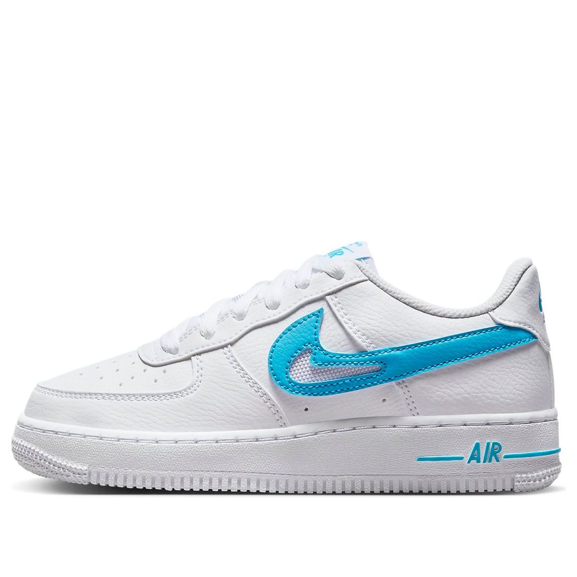 (GS) Nike Air Force 1 Low Cut-Out 'Aquatone' FN7793-100