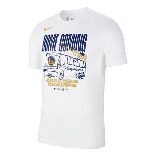 Men's Nike FW22 Golden State Warriors NikeNBA White T-Shirt FD9854-001