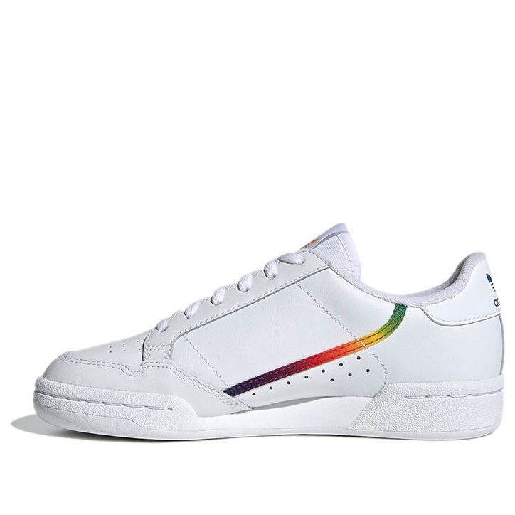 (GS) adidas Continental 80 J 'White Red Yellow' EG8976