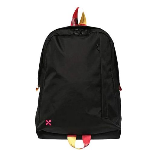 Off-White Easy Strap Detail Backpack 'Black/ Pink' OMNB019F19A660021000