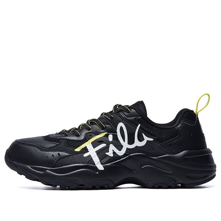 FILA Lightning Sports Sneakers Black/White/Yellow F12M031120FBK