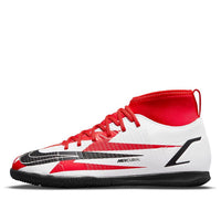 (GS) Nike Jr Mercurial Superfly 8 Club Cr7 Indoor 'Red White Black' DB0930-600