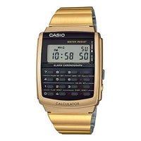 CASIO DATE BANKSerieses Men s CA-506G-9 en Mens Gold Digital CA-506G-92021
