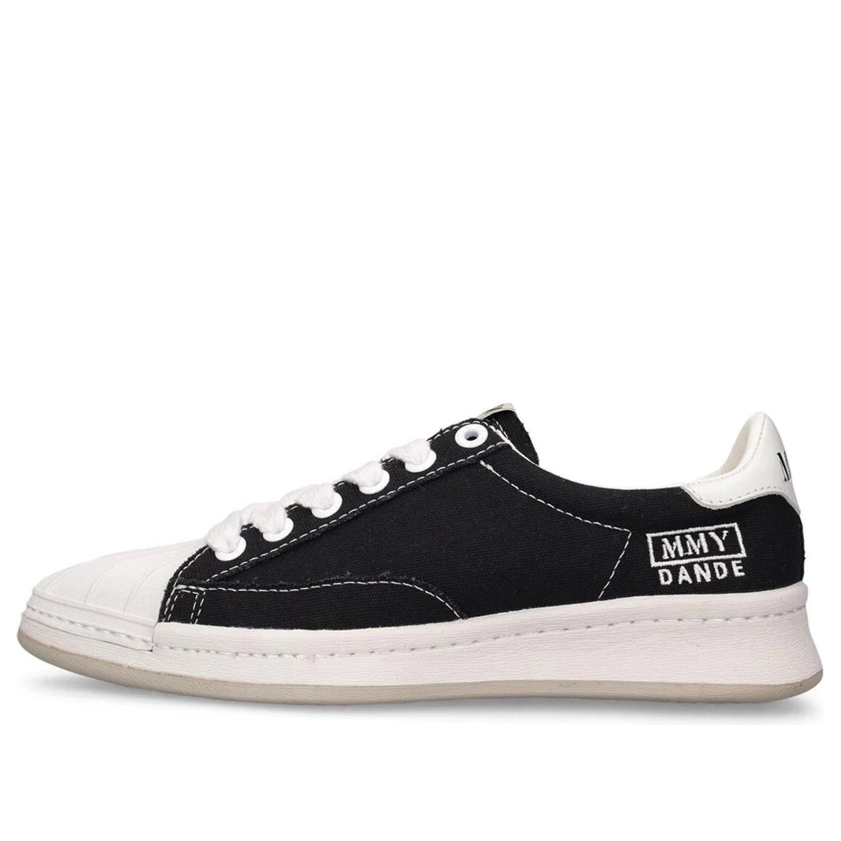 Maison MIHARA YASUHIRO DANDE OG Sole Canvas Low 'Black' B10FW703-BLK