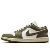 (WMNS) Air Jordan 1 Low 'Medium Olive' DC0774-122