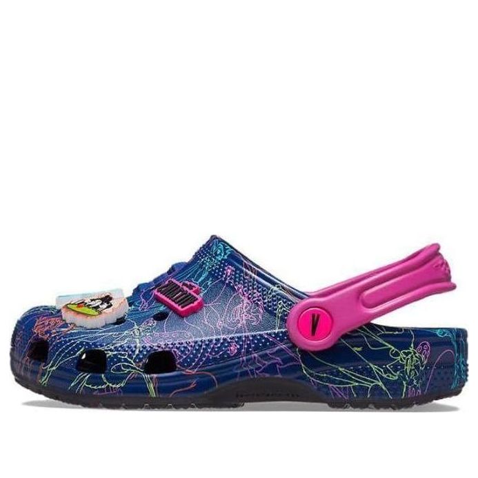 (GS) Crocs Classic Disney Villains Clogs 'Blue Purple Pink' 207722-03