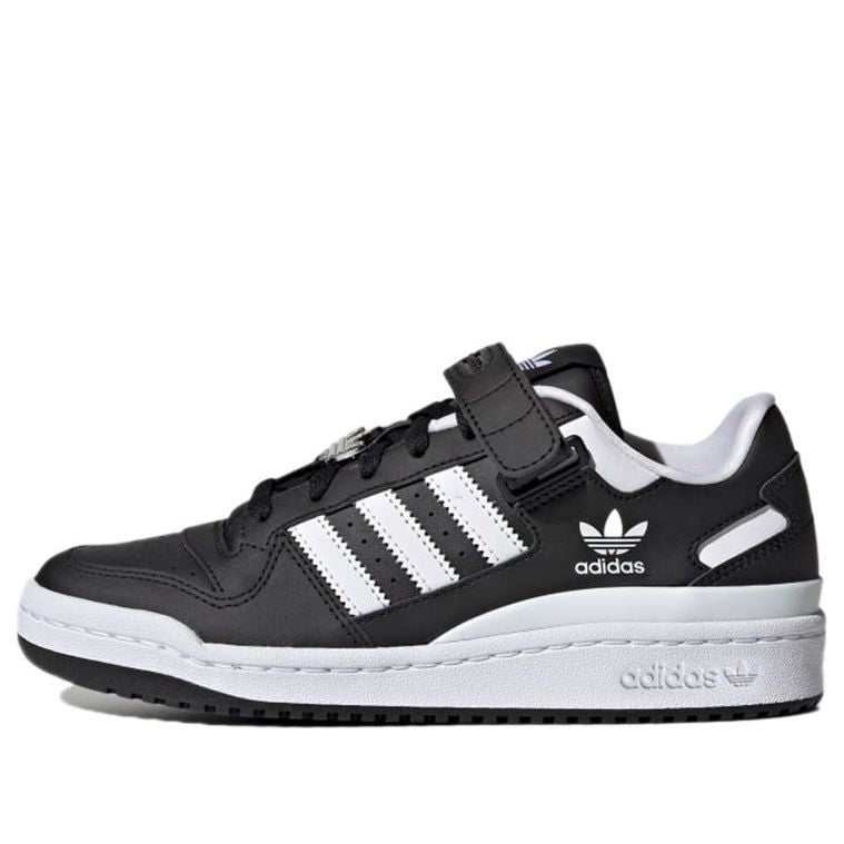 (WMNS) adidas Forum Low 'Black White' GY0752