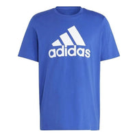 adidas Essentials Single Jersey Big Logo T-shirt 'Semi Lucid Blue' IC9351