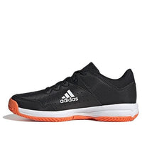 (GS) adidas Court Stabil 'Black White Orange' F99912