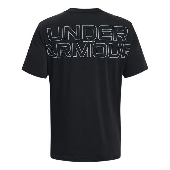 Under Armour Outline Heavyweight T-shirt 'Black' 1379109-001