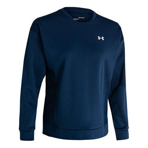 (WMNS) Under Armour MFO Fleece Crew Sweatshirt 'Navy' 1361112-408
