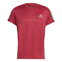 adidas Casual Sports Quick Dry Reflective Short Sleeve Red GJ9967