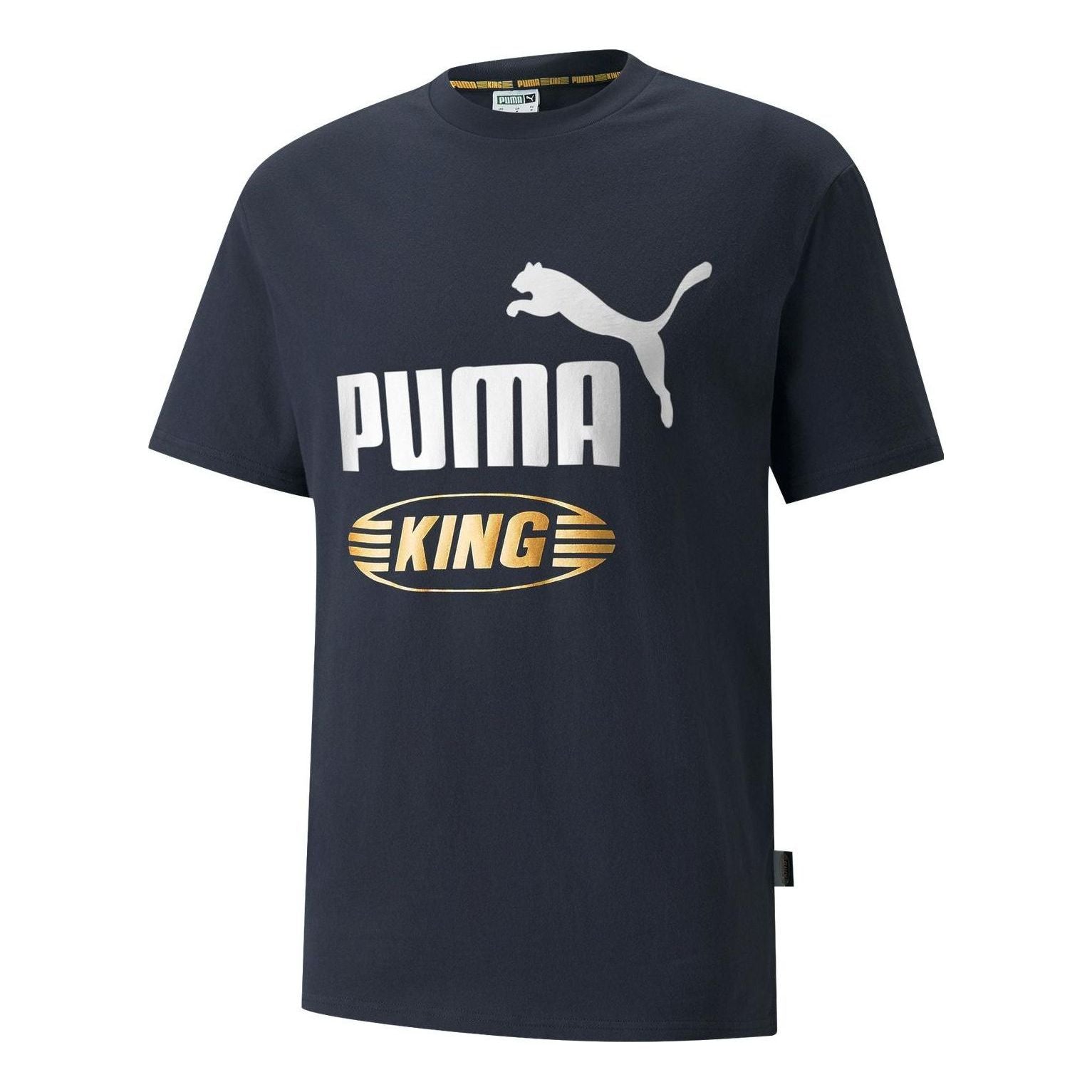 PUMA King Logo Tee 'Navy' 533590-43