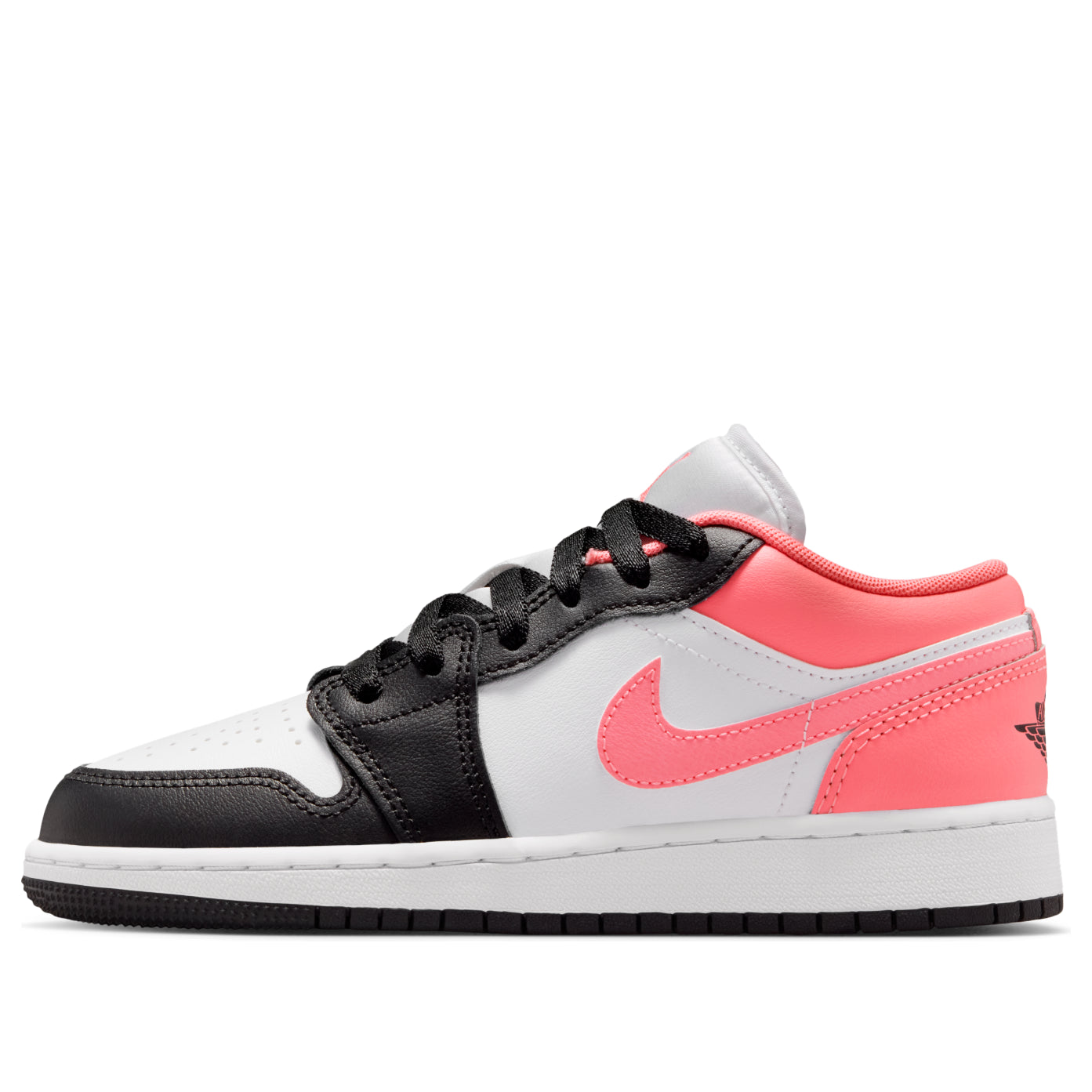(GS) Air Jordan 1 Low 'Black White Pink Gaze' 553560-025