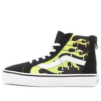 Vans Sk8-hi K Shoes Black/Green VN0A4UI431M