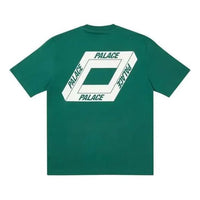 PALACE Dodgy But Lush Green Back Pattern Logo Printing Short Sleeve Unisex P20TS174