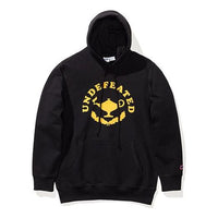 Men's UNDEFEATED Alphabet Logo Pattern Embroidered Black 20013