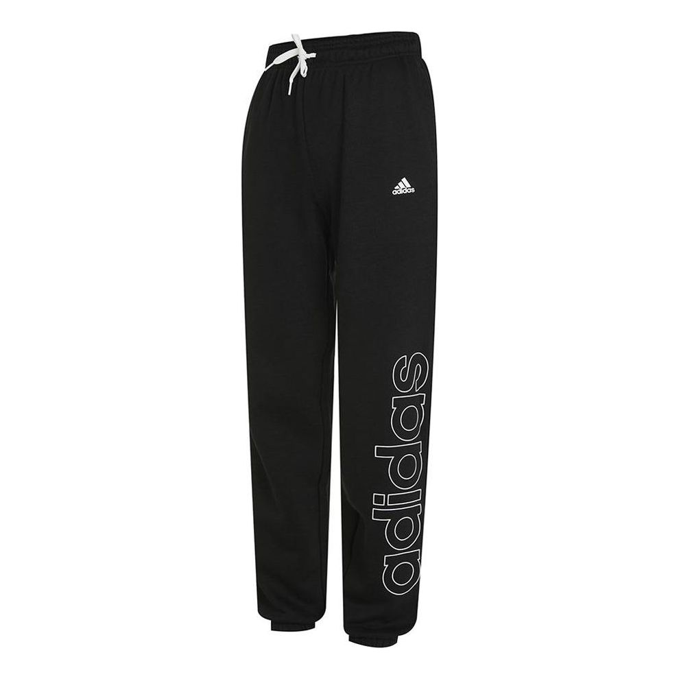(GS) adidas Essentials French Terry Pants 'Black' GN3990