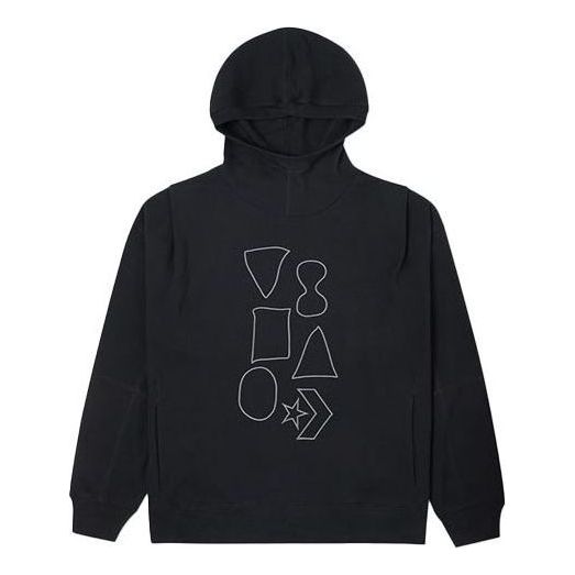 Converse Shapes Graphic Bubble Pullover Hoodie Asia Sizing 'Black' 10022372-A03
