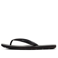 Nike Solarsoft Thong Black Gray Slippers 488160-090