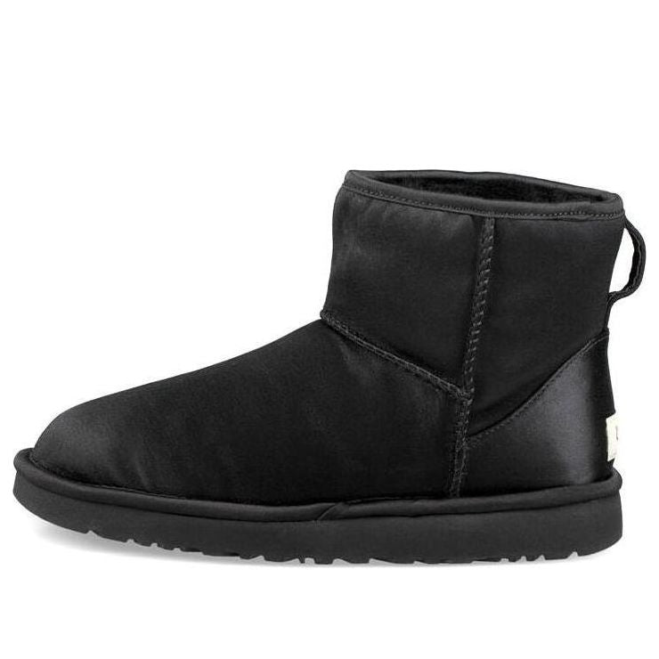 (WMNS) UGG Classic Mini Satin 'Black' 1094985-BLK