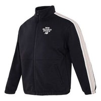 New Balance Sport Club Coat Asia Sizing 'Black White Red' 6DD12043-BK
