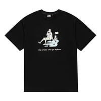 New Balance x PK Graphic Tee Asia Sizing 'Black White' 5ED26011-BK