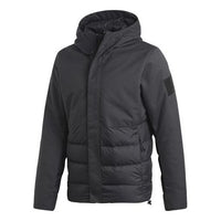 adidas Outdoor protection against cold Stay Warm hooded down Jacket Black DZ1406