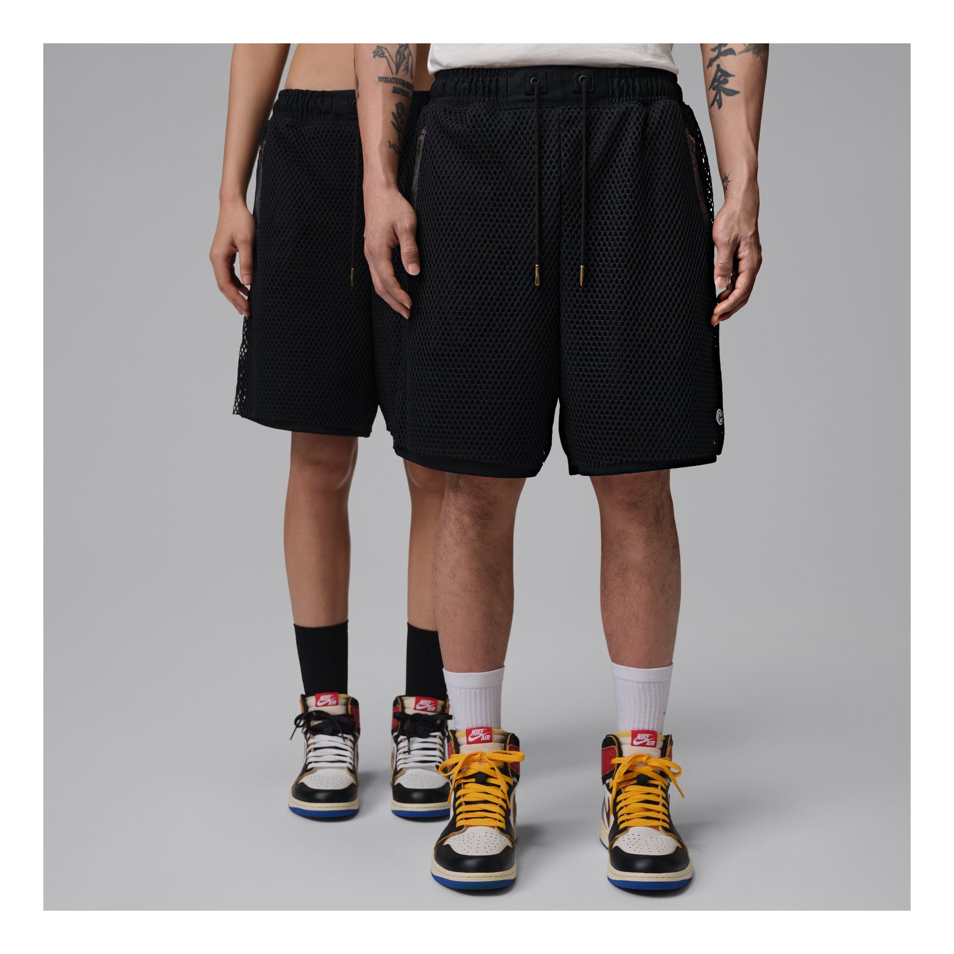 Air Jordan x Union x Fragment Shorts 'Black Pale Ivory' IM6553-010