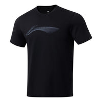 Li-Ning Classic Logo Training T-shirt 'Black' ATST101-1