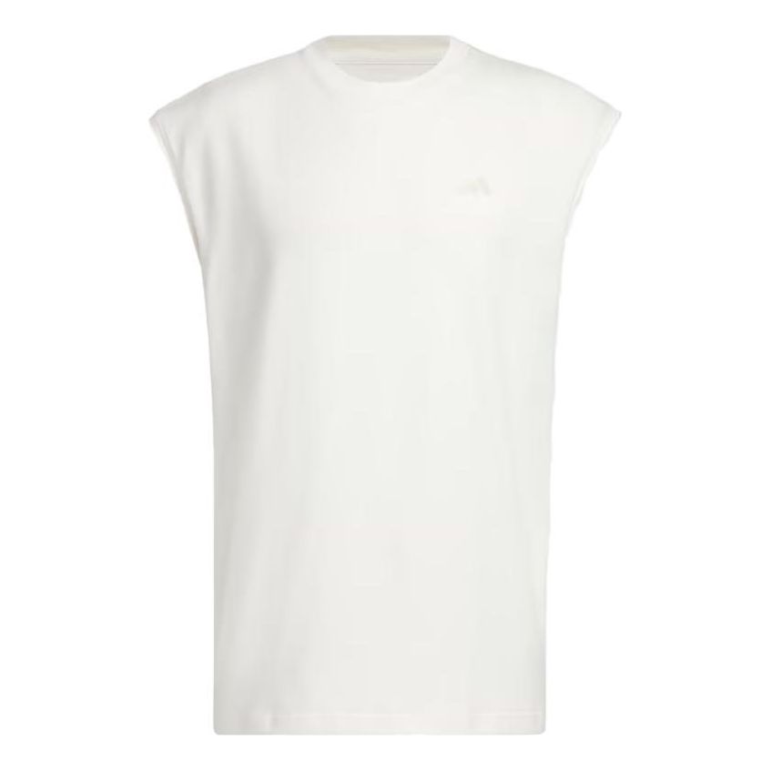 adidas Select Warm-Up Tank Top Logo 'White' IM4219