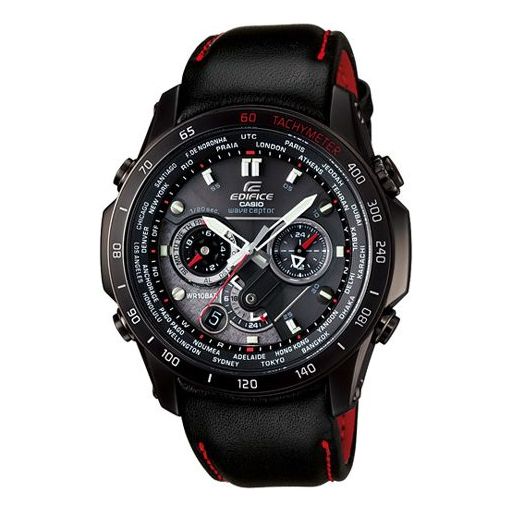 Casio Edifice Analog Watch 'Black Red' EQW-M1000L-1A1D