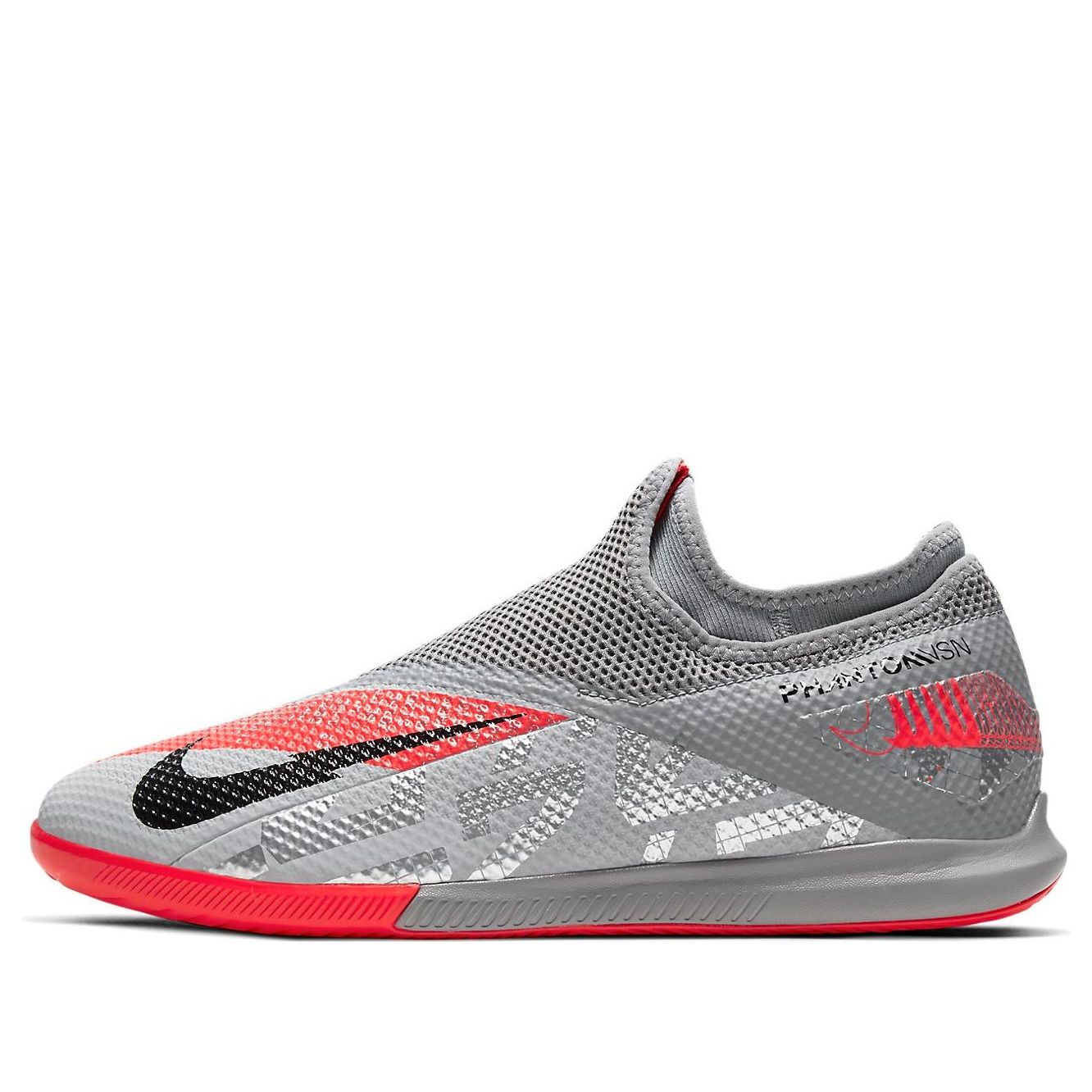 Nike Phantom Vision 2 Academy DF IC 'Grey Red' CD4168-906