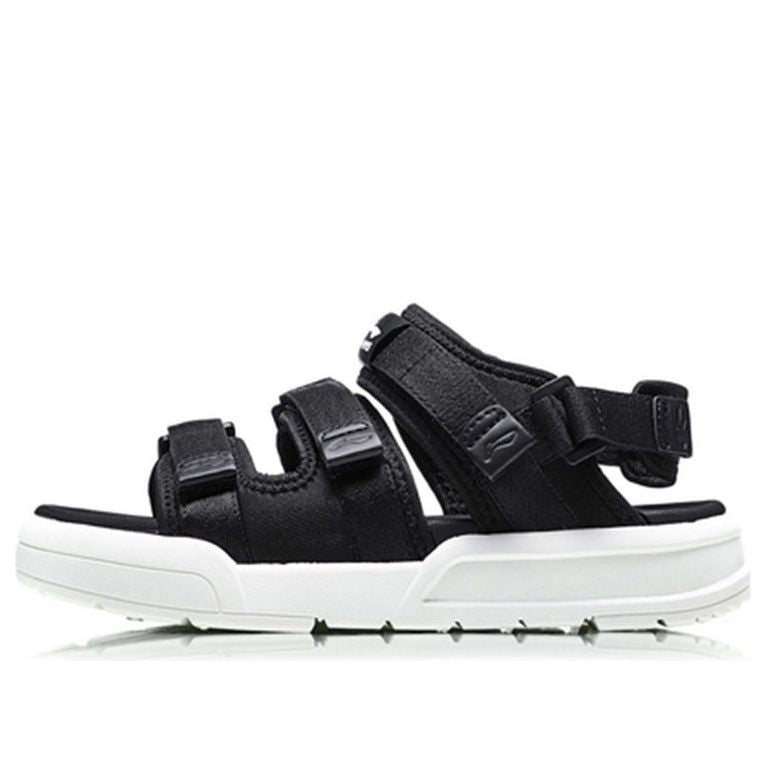 (WMNS) Li-Ning Slippers 'Black' AGUN012-7