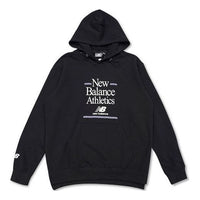 New Balance/NB 19 autumn round neck knit top pullover sweater Unisex NC933041-BK