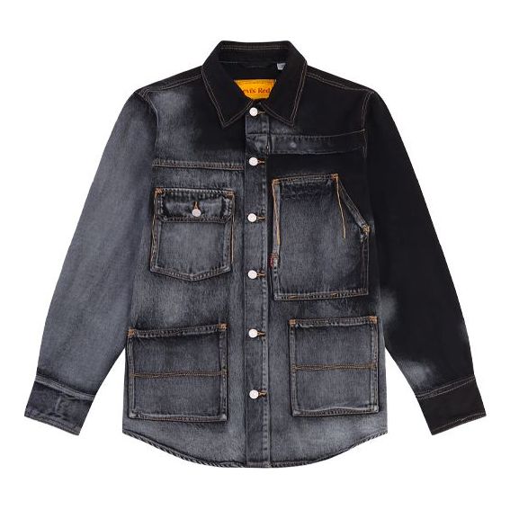 Men's Levis x FENG CHEN WANG Crossover Tie Dye Denim Jacket Denim Gray A1051-0000
