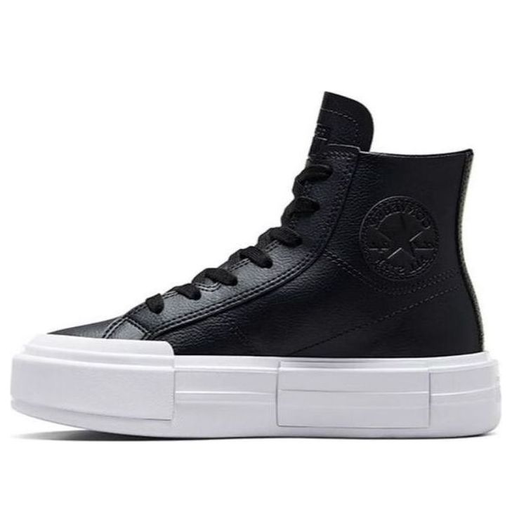 Converse Chuck Taylor All Star Cruise Hi platform trainers 'Leather Black' A06143C
